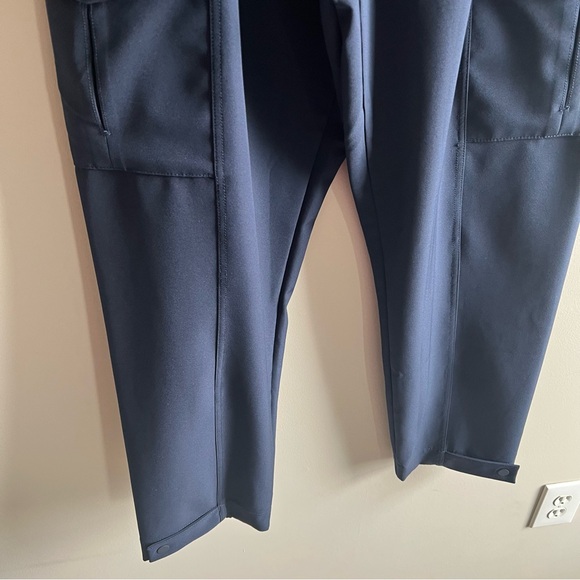 Athleta Endless High Rise Pants Plus Size 16 Navy Blue Travel Modern Comfortable - Picture 3 of 12